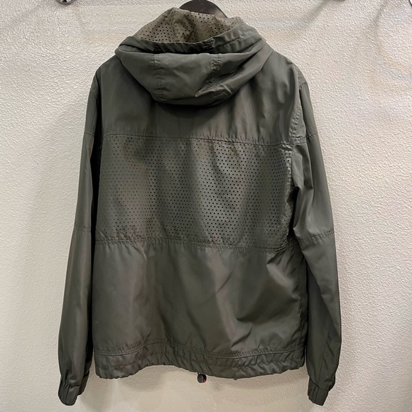Men’s Zara long sleeve windbreaker medium olive jacket outerwear - medium - Picture 4 of 7